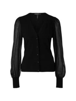 Marc Cain Vest UC 39.22 M35 Zwart New