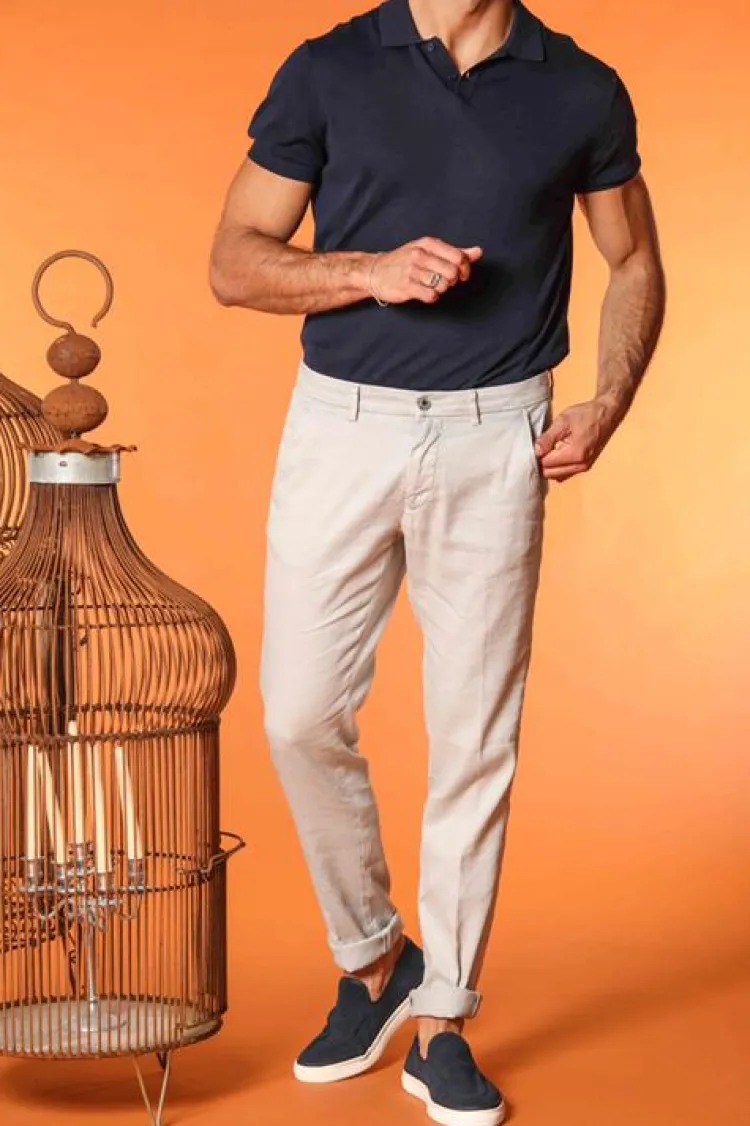 Masons Mason's Pantalon Beige MBE111/Torino Clearance