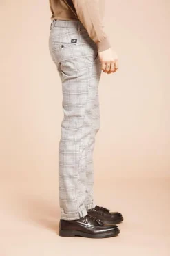 Masons Mason's Pantalon Grijs Ruit CBE718