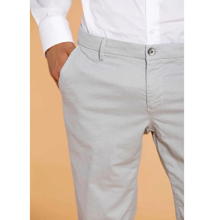 Masons Mason's Pantalon Lichtgrijs