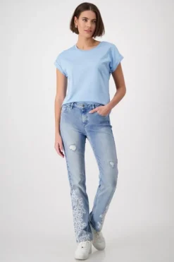 Monari Blouse 409521 Blauw Discount