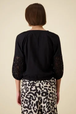 Monari Blouse 409672 Zwart Clearance