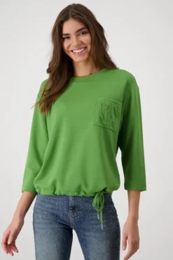Monari Blouse 409376 Groen Outlet