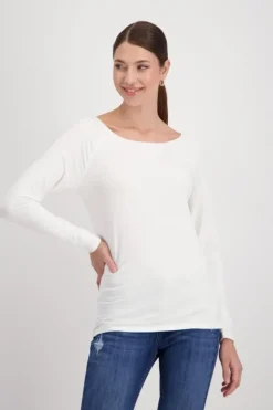 Monari Blouse 808187 Wit Clearance