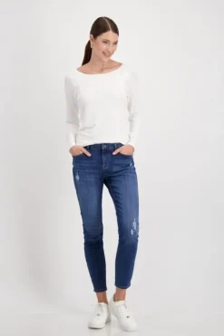 Monari Blouse 808187 Wit Clearance