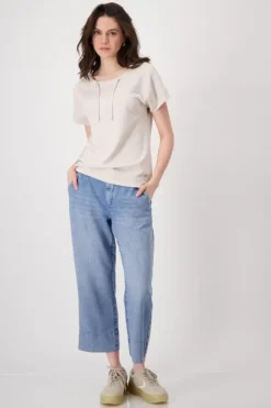 Monari Blouse 409363 Beige New