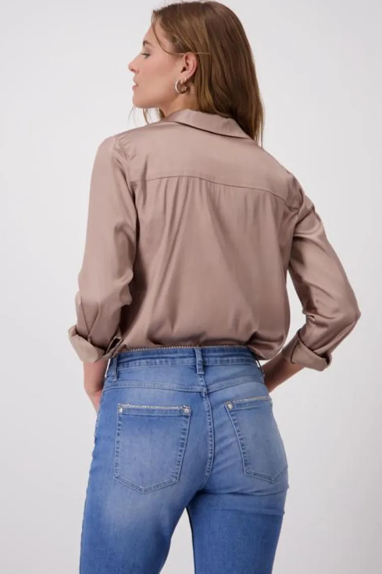 Monari Blouse 808383 Bruin