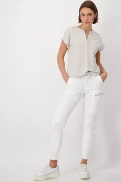 Monari Broek 408385 Beige Outlet