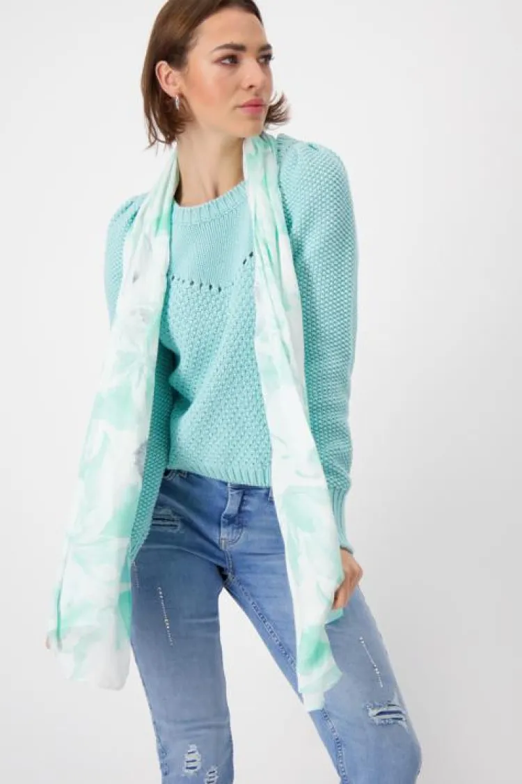 Monari Sjaal 408559 Blauw Discount