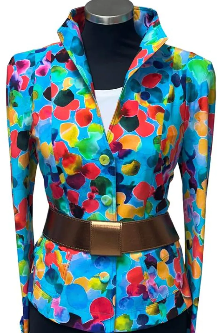 MOQ Blazer Multi Colour Mare New
