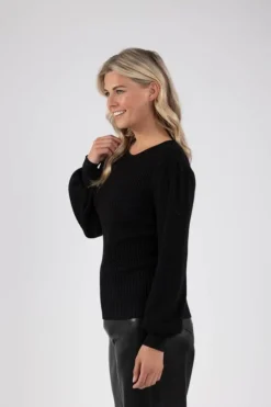 NUKUS N U K U S Trui FW240624 Zwart
