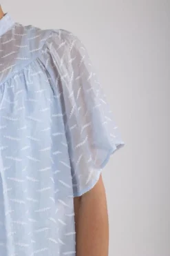 NUKUS Blouse NKS02065 Blauw New