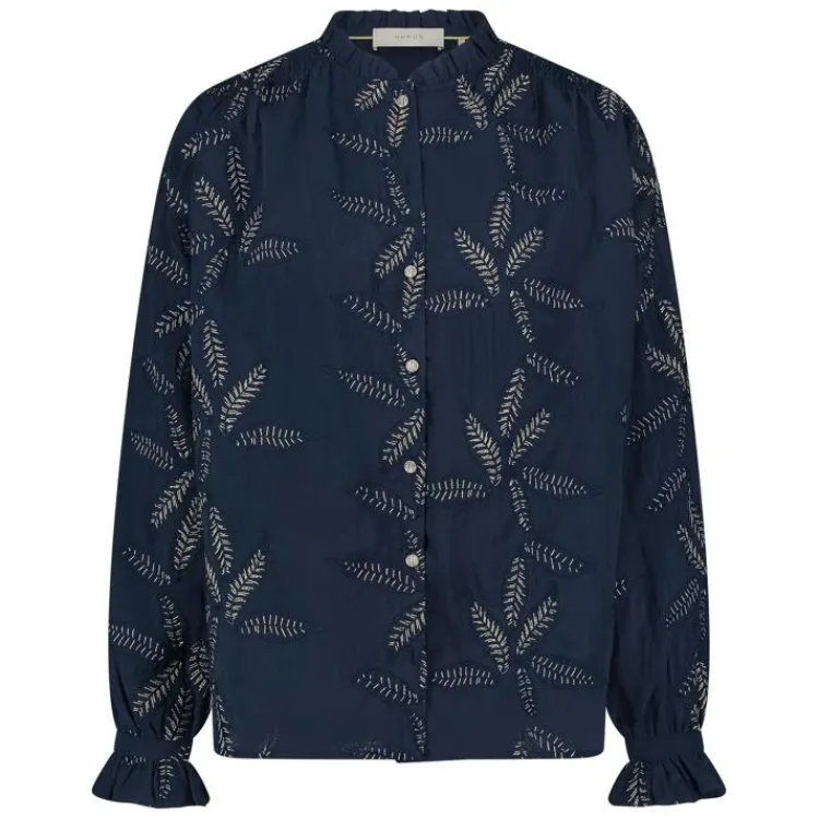 NUKUS Blouse NKS02074 Blauw Sale