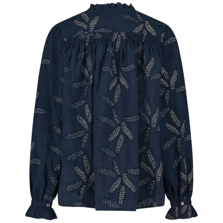 NUKUS Blouse NKS02074 Blauw Sale