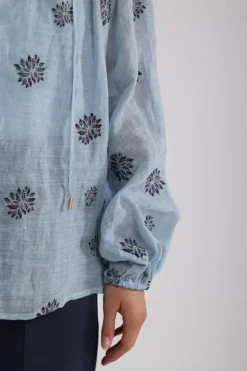 NUKUS Blouse NKS02036 Blauw Online