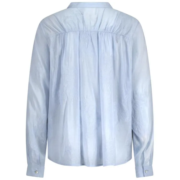 NUKUS Blouse NKS02077 Blauw Outlet