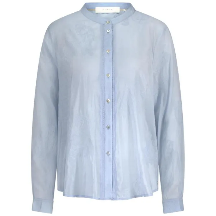 NUKUS Blouse NKS02077 Blauw Outlet