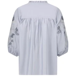 NUKUS Blouse NKS02097 Blauw Clearance