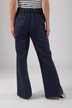 NUKUS Broek NKS09008 Blauw Outlet