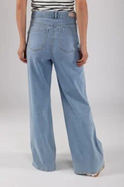 NUKUS Broek NKS09023 Blauw Clearance