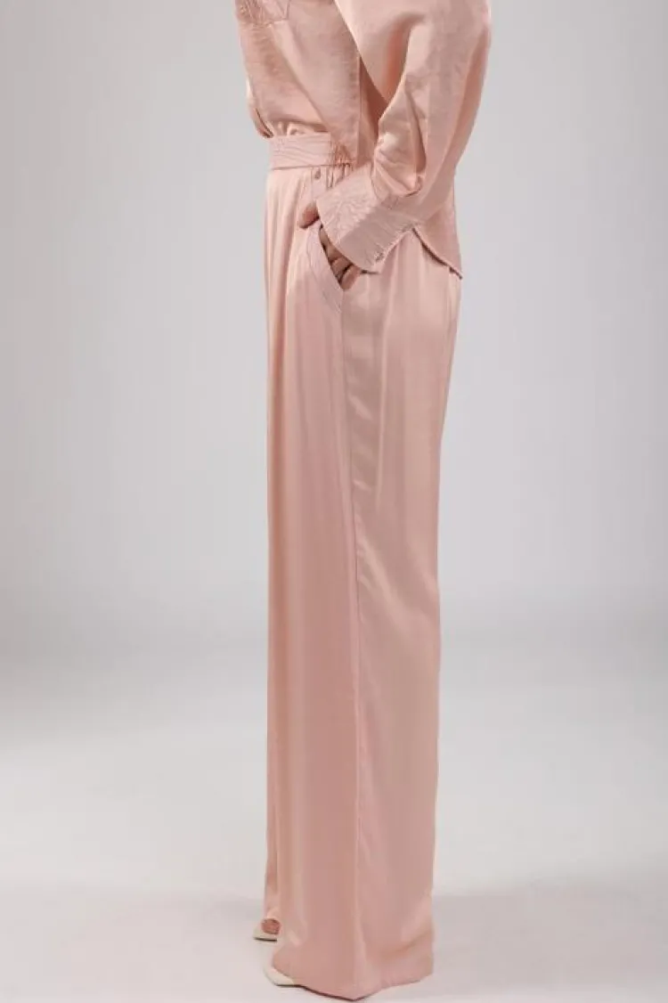 NUKUS Broek NKS09011 Roze Clearance