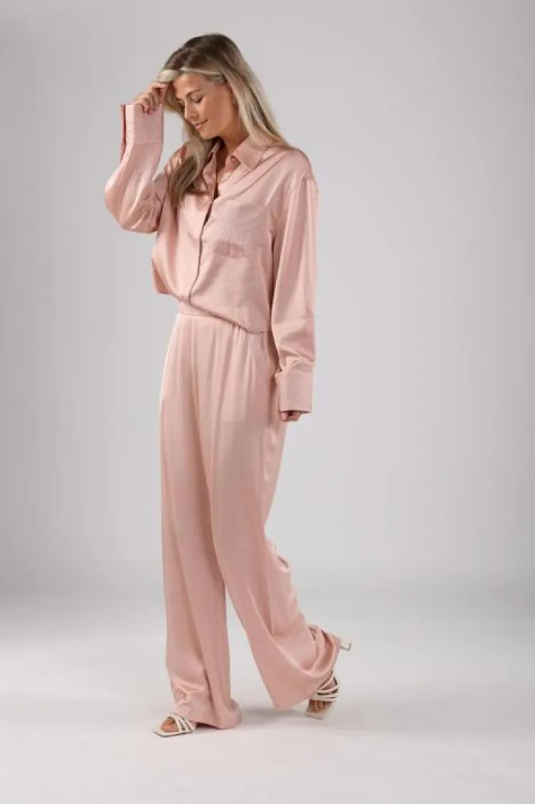 NUKUS Broek NKS09011 Roze Clearance