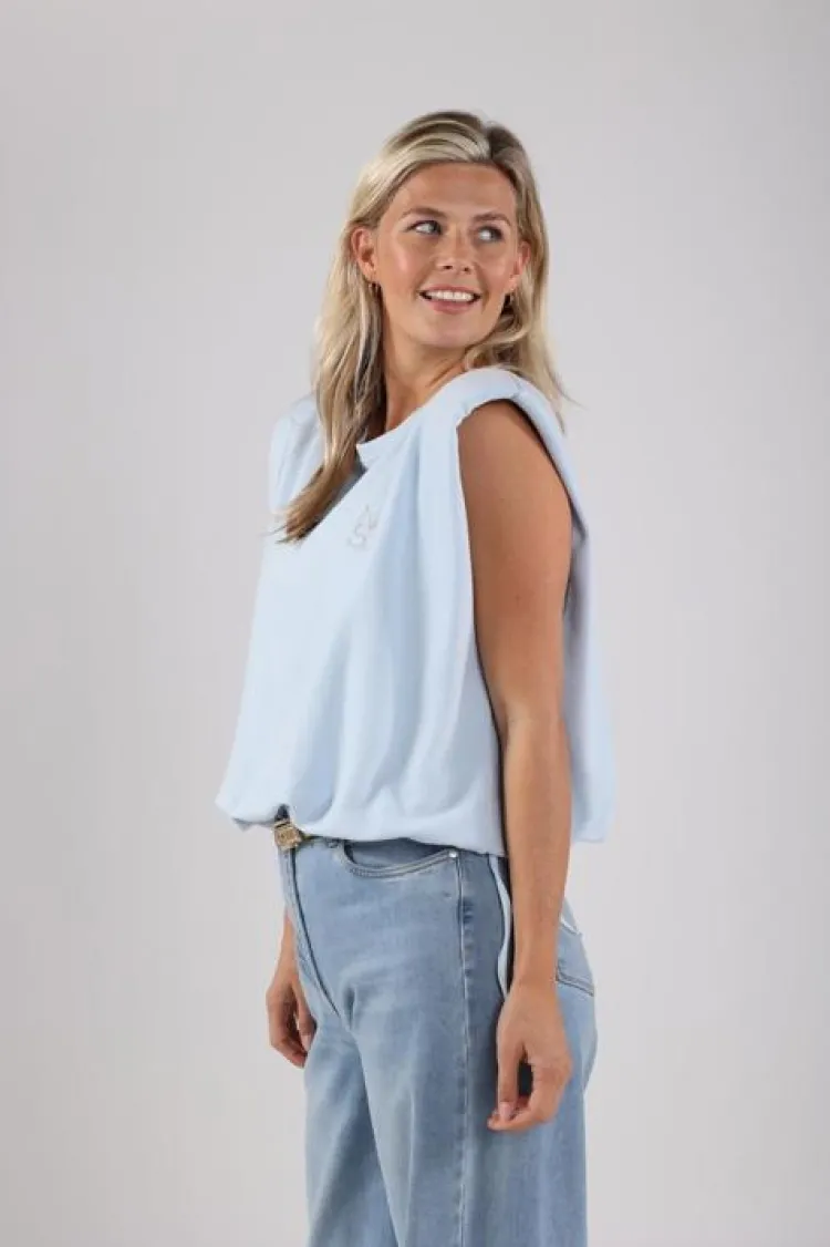 NUKUS Top NKS01064 Blauw Online