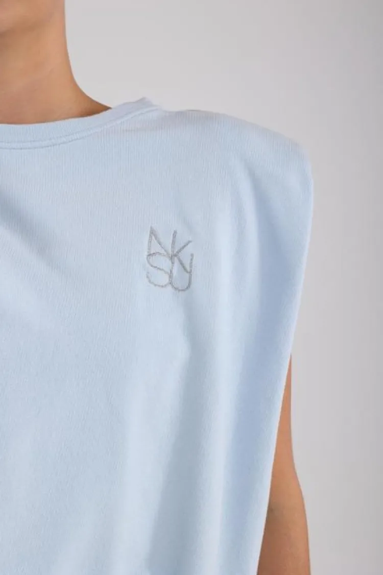 NUKUS Top NKS01064 Blauw Online