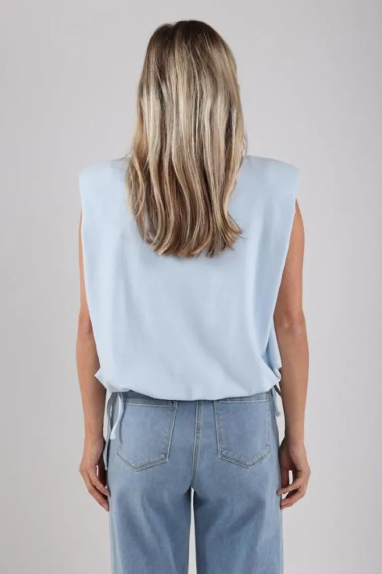 NUKUS Top NKS01064 Blauw Online