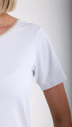 NUKUS Top NKS01089 Wit Outlet