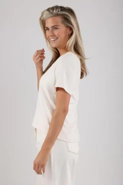 NUKUS Top NKS01089 Off-white