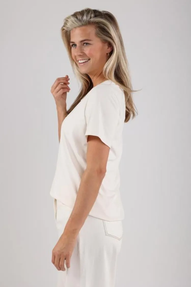 NUKUS Top NKS01089 Off-white