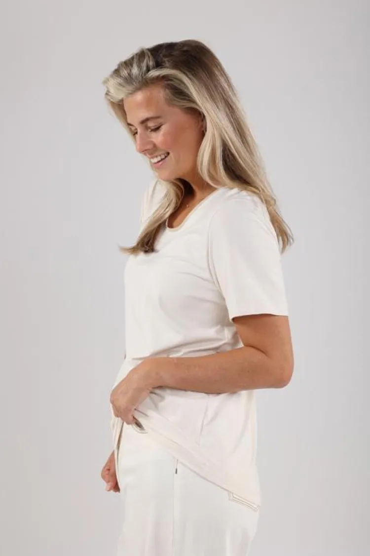 NUKUS Top NKS01089 Off-white
