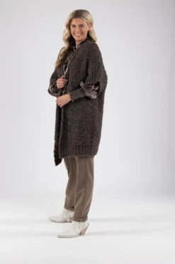 NUKUS Vest FW24096 Bruin Outlet