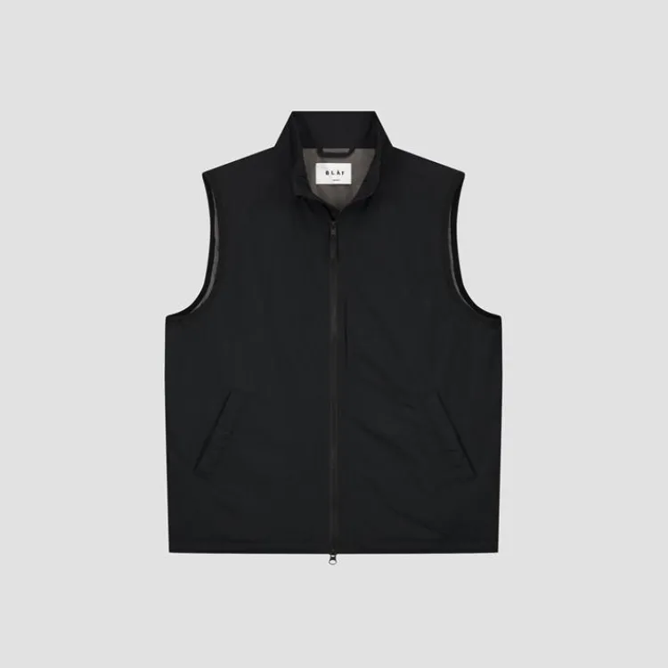 Olaf Nylon Vest Bodywarmer M190501 Zwart Discount