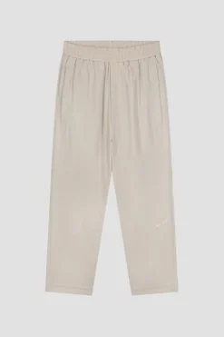 Olaf Seersucker Broek M130403 Beige Hot
