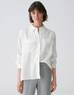 OPUS Blouse Flara Off-white Best