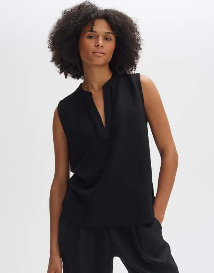 OPUS Blouse Fynx Zwart Hot