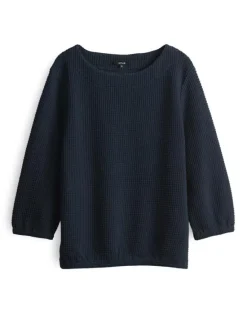 OPUS Sweater Gofona Blauw Online