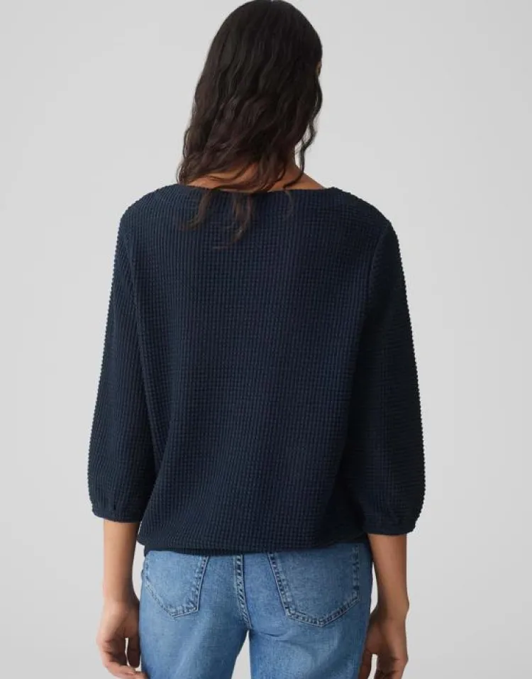 OPUS Sweater Gofona Blauw Online