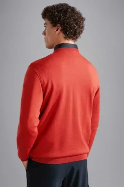 Paul And Shark Paul & Shark Crew Pullover 14311013 Oranje New