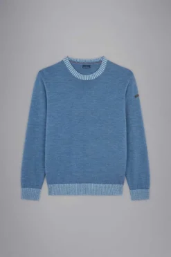 Paul And Shark Paul & Shark Crew Pullover Blauw 14311021