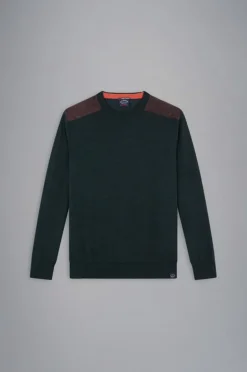 Paul And Shark Paul & Shark Crewneck Sweater 13311040 Groen Discount