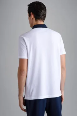 Paul And Shark Paul & Shark Knitted Piqué Polo Wit 23411263 Best