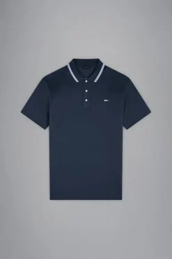 Paul And Shark Paul & Shark Knitted Piqué Polo Navy 24411262 Sale