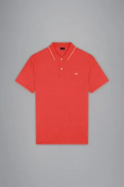 Paul And Shark Paul & Shark Knitted Piqué Polo Rood 24411229 Online