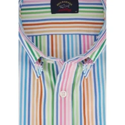 Paul And Shark Paul & Shark Overhemd 22413233 Roze Dessin