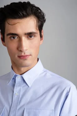 Paul And Shark Paul & Shark Oxford Shirtjacket blauw 24413339 Online