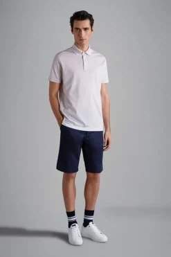 Paul And Shark Paul & Shark Piqué Polo Lichtgrijs 24411201