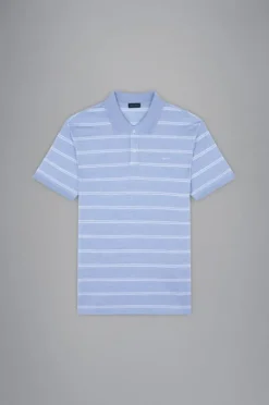 Paul And Shark Paul & Shark Piqué Polo Shirt Lichtblauw 24411263 Best